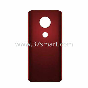 Moto G7 Plus XT1965 Cover Posteriore Rosso