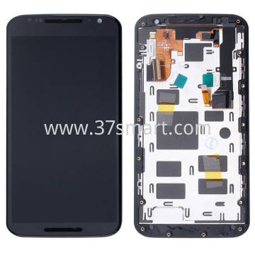 Moto X2 Lcd+Touch+Frame Black