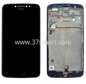 Moto E4 Plus Lcd+Touch+Frame Nero