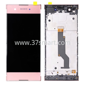 Sony XA1 Change Glass Lcd+Touch+Frame Rosa