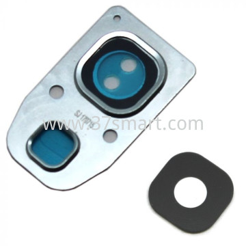 Samsung A320F/A520F/A720F Vetro Camera+Supporto Blu