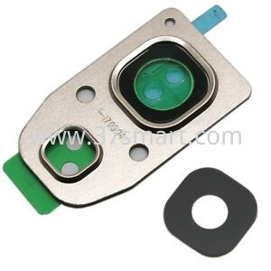 Samsung A320F/A520F/A720F Camera Glass+Support Gold
