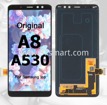 Samsung A8 2018 A530 Service Pack Display Black