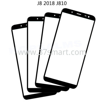 Samsung J8 2018 J810F Glass Display Black
