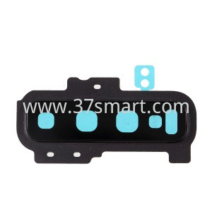 Samsung S10 Plus G975F Camera Glass+Support Schwarz