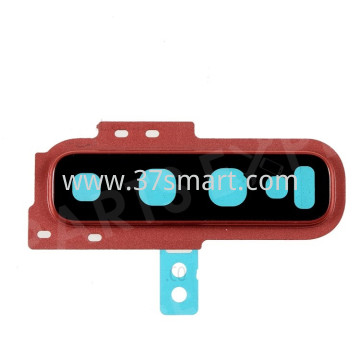 Samsung Galaxy S10 G973F Vetro Fotocamera+Supporto Rosso