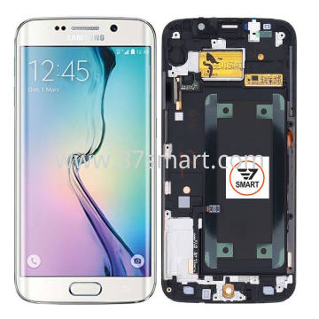 Samsung S6 Edge G925F Service Pack Display Bianco