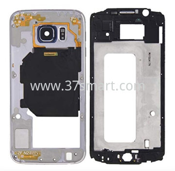 Samsung Galaxy S6 G920F Middle Cover Schwarz