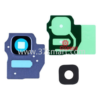 Samsung S8 Plus G955F Vetro Fotocamera+Supporto Blu