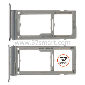 Samsung G960F/G965F SIM Card Tray Argento