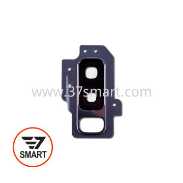 Samsung S9 Plus G965F Vetro Fotocamera+Supporto Blu