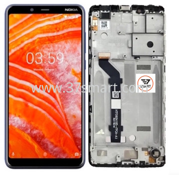 Nokia 3.1 Plus Lcd+Touch+Frame Nero
