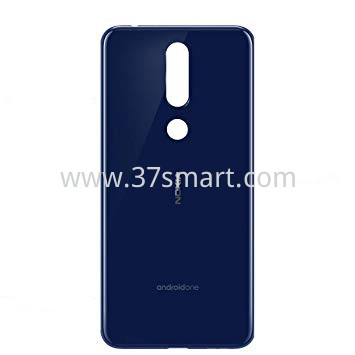 Nokia 5.1 Plus Cover Posteriore Blu
