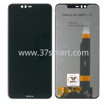 Nokia 5.1 Plus Lcd+Touch Schwarz