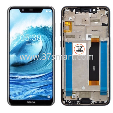 Nokia 5.1 Plus Lcd+Touch+Frame Blue