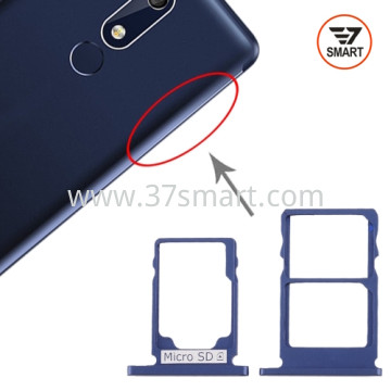 Nokia 5.1 SIM Tray Blu