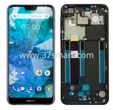 Nokia 7.1 Lcd+Touch+Frame Nero