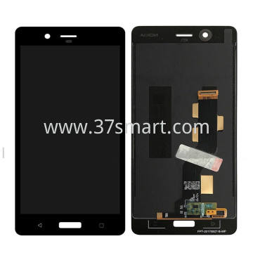Nokia 8 Lcd+Touch Schwarz