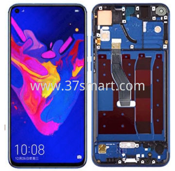 Huawei Honor View 20 Lcd+Touch+Frame Blau