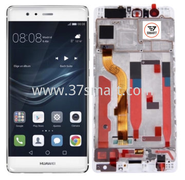 Huawei P9 Plus OEM Lcd+Touch+Frame Bianco