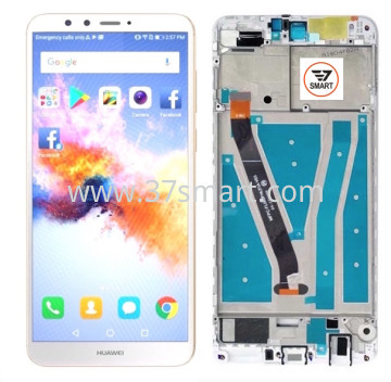 Huawei Y9 2018 Lcd+Touch+Frame Weiß