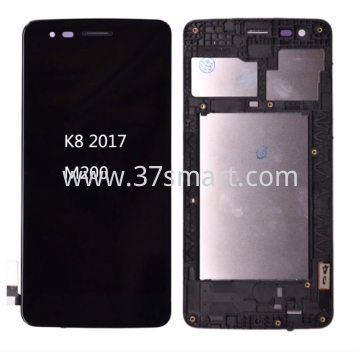 LG K8 2017 Lcd+Touch+Frame Nero