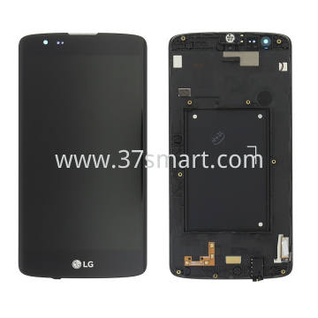 LG K8 Lcd+Touch+Frame Black