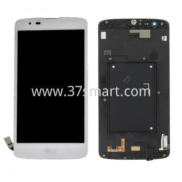 LG K8 Lcd+Touch+Frame White