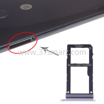 LG V30 LG V30 Plus SIM Tray Argento