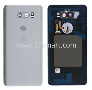 LG V30 LG V30 Plus Cover Back+Camera Frame Silver