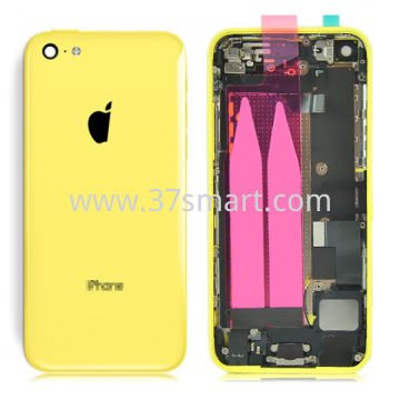 iPhone 5C Cover Posteriore Completo Flex Giallo