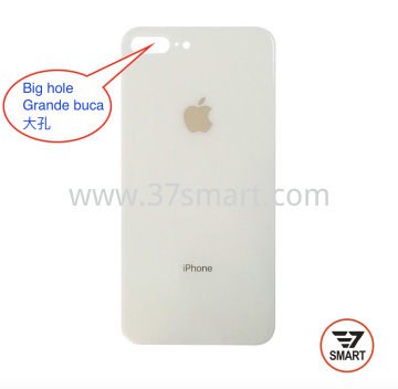 iPhone 8 Plus Cover Posteriore Grande Buca Bianco