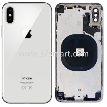 iPhone X Cover Posteriore+Frame Bianco