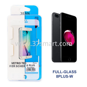 iPhone 8 Plus Full Glass Marca JEAN Bianco