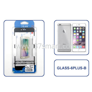 IP-05 iPhone 6 Plus, iPhone 6s Plus Full Coverage Tempered Glass Schwarz