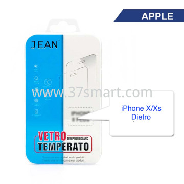 IP-10 iPhone X, iPhone Xs Dietro Vetro Temperato OEM
