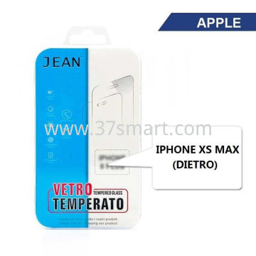 IP-14 iPhone Xs Max Dietro Vetro Temperato OEM