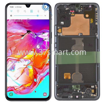 Samsung A90 5G A908BZ Service Pack Display Schwarz