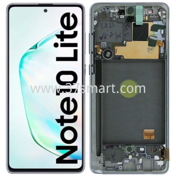 Samsung Note 10 Lite N770F Service Pack Display Argento