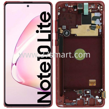 Samsung Note 10 Lite N770F Service Pack Display Rosso