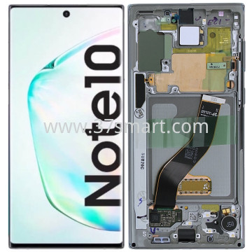 Samsung Note 10 N970F Service Pack Display Argento
