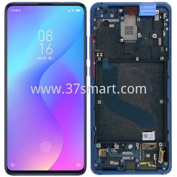XIAOMI Mi 9T/Mi 9T Pro Lcd+Touch+Frame Blu