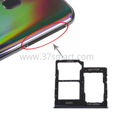 Samsung A40 2019 A405F SIM Tray Nero