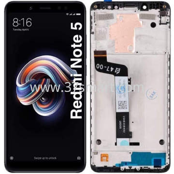 XIAOMI RedMi Note 5 Lcd+Touch+Frame Black