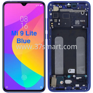 MI 9 Lite 售后总成+框 蓝色