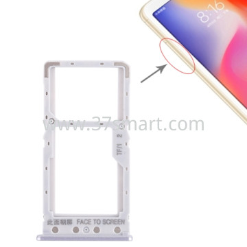 XIAOMI RedMi 6/RedMi 6A SIM Tray Silber