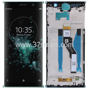 Sony XA2 Plus Lcd+Touch+Frame Blau