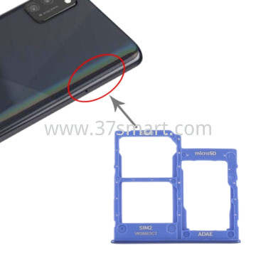 Samsung A41 2020 A415F SIM Card Tray Blau