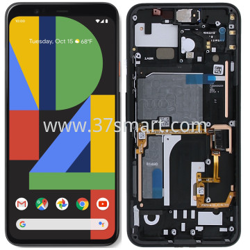 Google Pixel 4 Lcd+Touch+Frame Schwarz