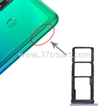 Huawei P40 Lite E SIM Tray Blau